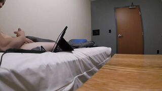 Wanking in the fire station bunk room