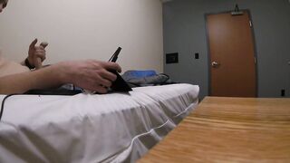 Wanking in the fire station bunk room