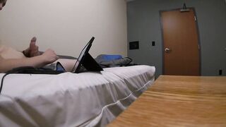 Wanking in the fire station bunk room