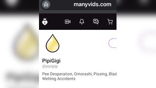 Pee Desperation: Rushing and Barely Made it