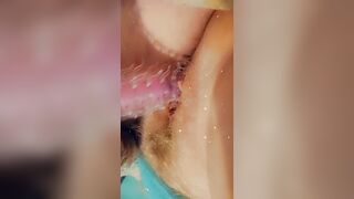 Having joy with a vibrator~