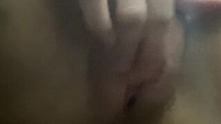 Zoomed moist virgin cunt fingering.