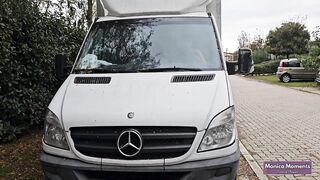 This babe was expecting for a very peculiar courier. MONICAMOMENTS use code LUCA10 to get DISCOUNT%