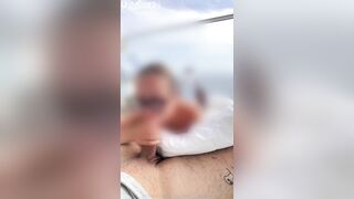 Caught Sucking His Schlong On Vacation - Sneaky Public