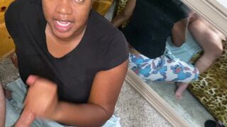 A Promised Late Night Oral For Him After Work