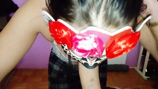 my wife always wishes cum from morning to night that babe always swallows anything and a wench