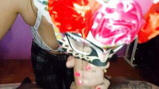 my wife always wishes cum from morning to night that babe always swallows anything and a wench