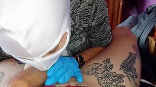MY STEP MAMA IS A DOCTOR AND DRINKS ALL THE CUM (CLEANING, CUCKOLD CLEANUP)