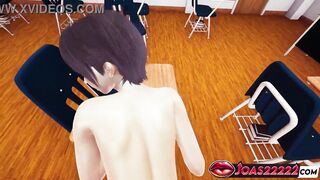 Agreeable Nagisa in CG Manga - Reverse Lifting Screw, Desk Doggy Style With Groans & Intensive Missionary Screw With Cum Inside Taut Twat In Playgirl Elect two