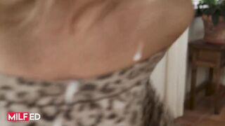 MILFED - mother I'd like to fuck Victoria Zdrok Catches Her Stepson Ricky Jerking Off And Joins Him For A Wicked Bang