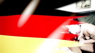 German doctor checks lesbian pussy before dildo treatment