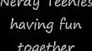 Nerdy Teenies having fun together