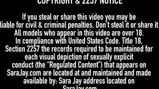 Curvy Sex Queen Sara Jay StrapOn Fucks Tiny Tits Alana Rains