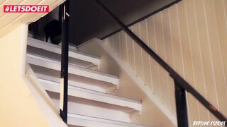 LETSDOEIT - German School Girl Bound & Fucked by Mistress