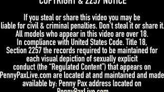 Big Titty Hotties Penny Pax & Alison Tyler Scissor Fuck!