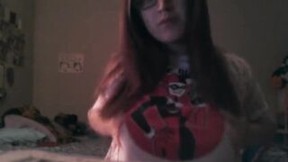 Me Rubbing to Lesbian Porn