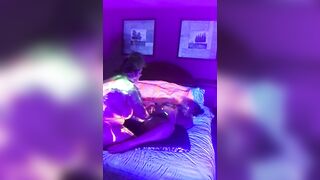 Hidden cam Black light lesbians part 4 of 4