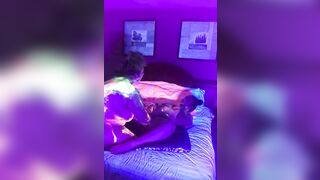 Hidden cam Black light lesbians part 4 of 4