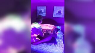 Hidden cam Black light lesbians part 4 of 4
