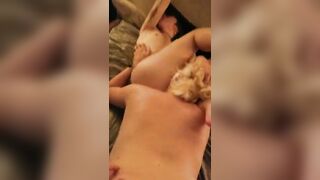 wife with young couple