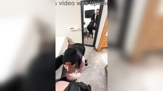 Large Tit Honey Fills Butt and Sucks Weenie for Christmas