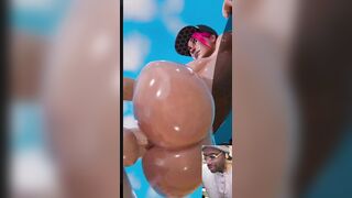 Sadako Rides A BBC, Large Ebony Jock Love, Compilation