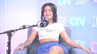 Massive Jizz flow Chaos: CamilaHenao loses control sucking a large ramrod until her throat overflows with milk