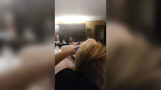 CHeLSi Mari showS Off hawt Underware whilst blowing stranger in his suite on her final night in Vegas