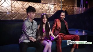 Teen Screws Stepbro And Stepdad In Her StripClub.. Family SCANDALIZED!