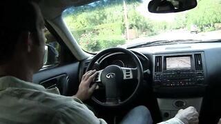 That guy tells her to toss his salad, and at 1st this babe's embarrassed as to what this chab means, but when...