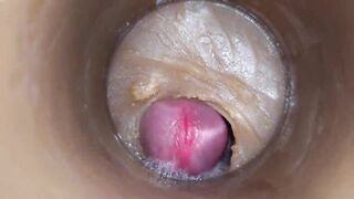 ASMR Unfathomable Vagina Captured Overdose Cumshot of Semen 4k