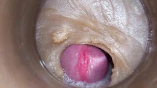 ASMR Unfathomable Vagina Captured Overdose Cumshot of Semen 4k