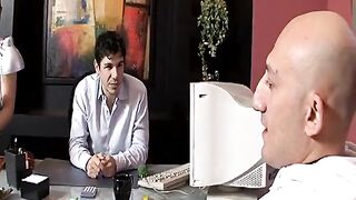 Linda Murray is the secretary of a shady character who,