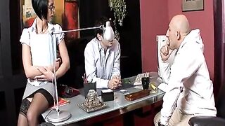 Linda Murray is the secretary of a shady character who,