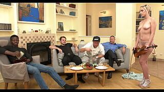 4on1 double penetration with Aura Sin aka Foxy Serf [double penetration ATM ATP Cum in Throat] FLX019P02