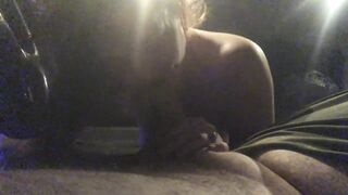 Cute redhead stepdaughter learns how to unfathomable mouth on stepdad’s Large rod