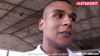 LETSDOEIT - Excited Colombian Sweetheart Gets Oiled And Banged After Work