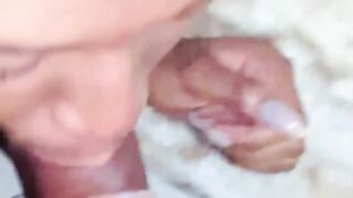 Oral-job hits more excellent when this babe likes u. ????????????????