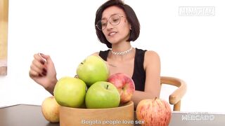 Small Latin chick Luna Castillo Creams On Large Dong During Hard Sex Full Scene