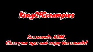 ASMR Sex Sounds. That guy goes down on her & makes her cum, then that guy bangs her hard and makes her groan