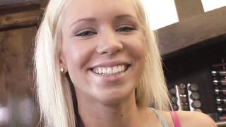 Large shlong in taut teen twat