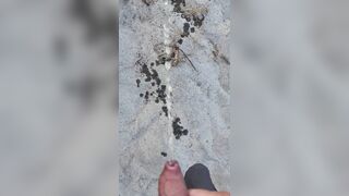 Beach Pissing