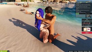 Fudendo gostoso na praia