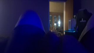 Blinds Up, Door Open! Masturbating During the time that the Cars Go By!