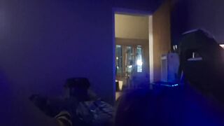 Blinds Up, Door Open! Masturbating During the time that the Cars Go By!