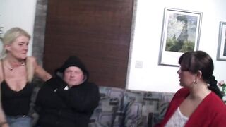 Sexually excited milfs bow over during the time that getting banged by a massive schlong