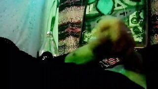 I piddle from my hard weenie, then us my urinate to stroke with until I cum