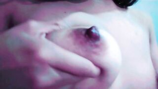 Pressing my nipps, I wanna feel joy