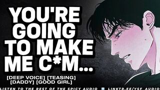 [m4f audio] Sucking Penis Underneath Your Gamer Boyfriend's Desk - YSF - ~ boy groaning ~