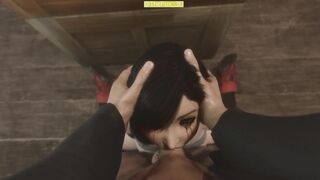 Last Dream VII FF7 - Tifa Back Bar Video Part 1 (Sound) By Secazz Animation CG Anime